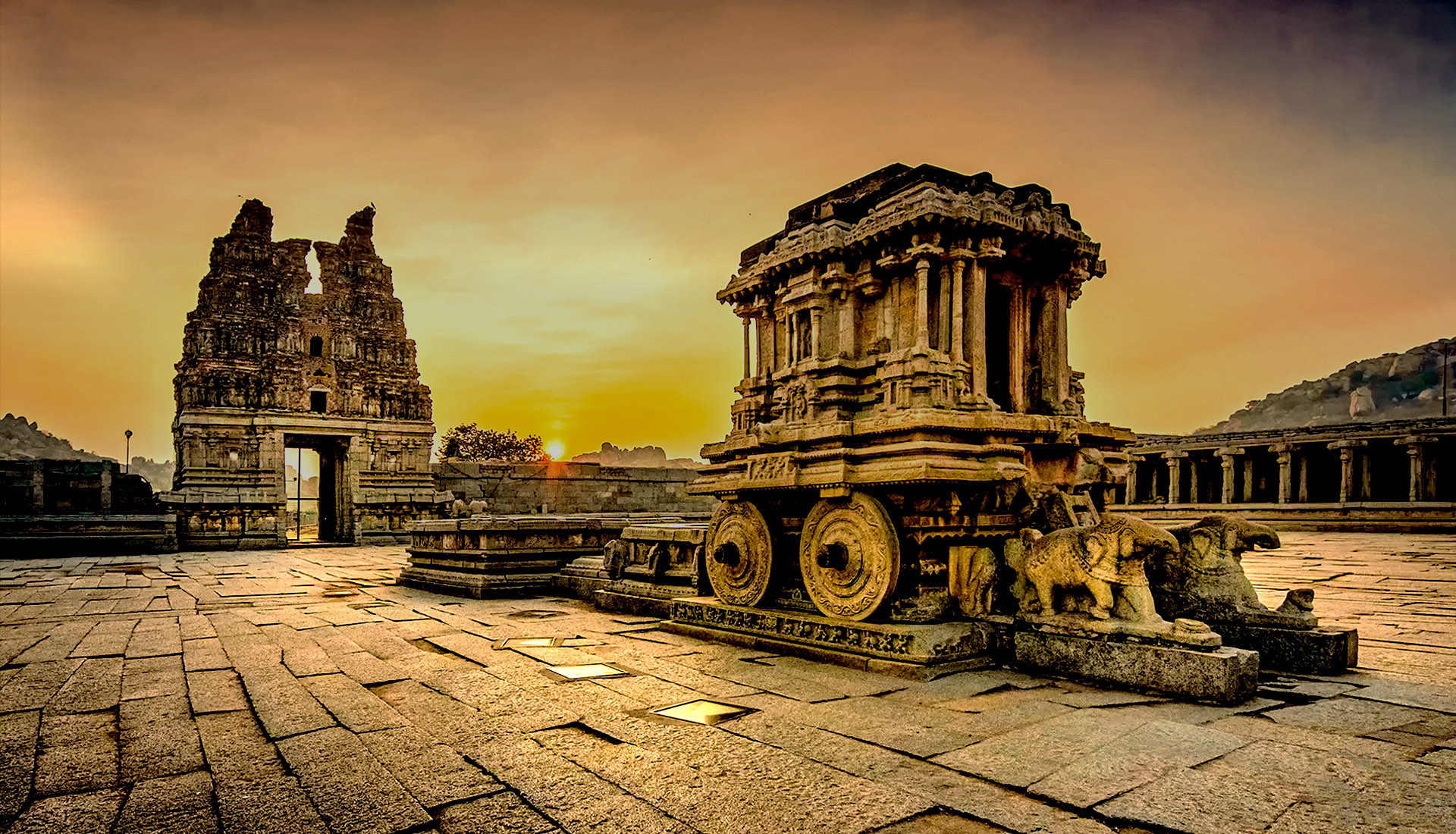 5 sorprendentes patrimonios UNESCO en India: Hampi, Karnataka