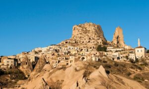 Uçhisar y su castillo Capadocia