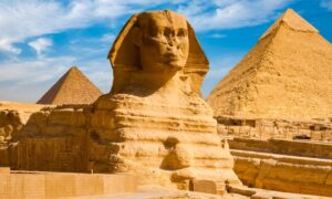 Las Pirámides de Guiza y la Esfinge Egipto